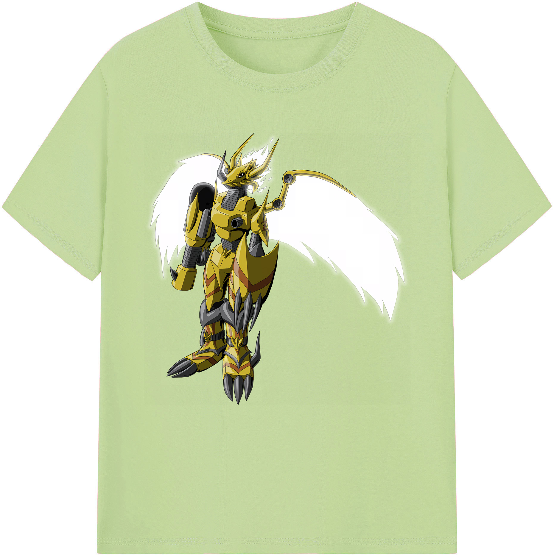 （画像用） Digimon デジタルモンスター/デジモン 綿100％半袖Tシャツ（フロントプリント）